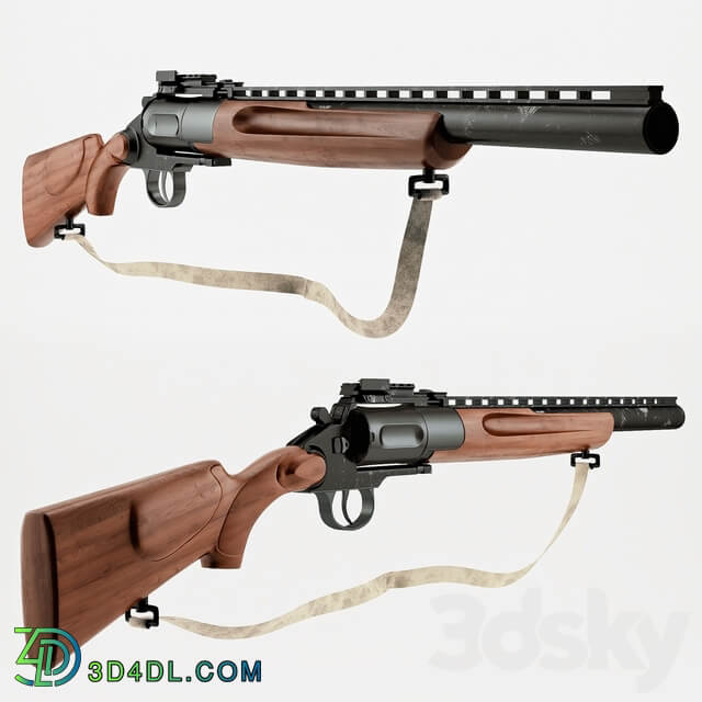 Revolver gun MP 255 Miscellaneous 3D Models