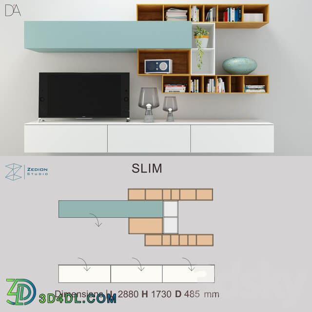 SLIM 100 3D Models