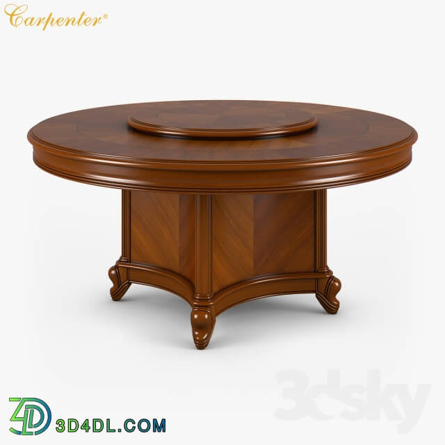 2600300 230 1 Carpenter Round dining table D1600x770