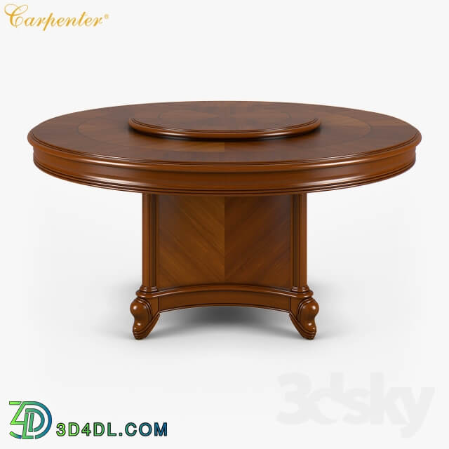 2600300 230 1 Carpenter Round dining table D1600x770