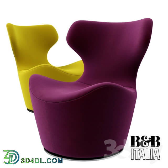 B B Italia Piccola Papilio chair