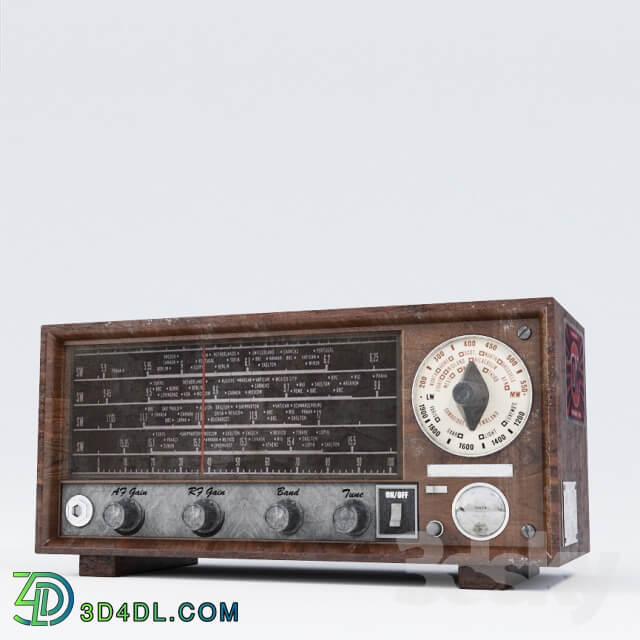 Retro radio receiver