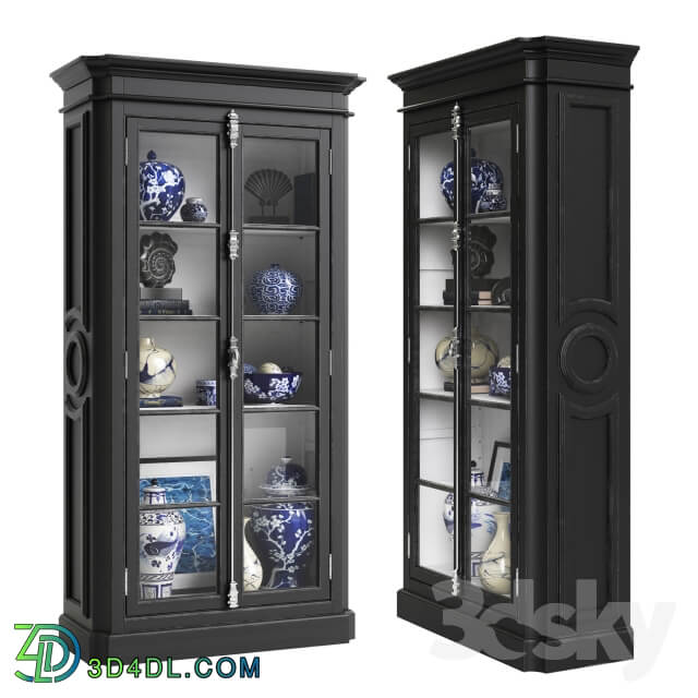 Wardrobe Display cabinets Eichholtz Cabinet Icone 110134
