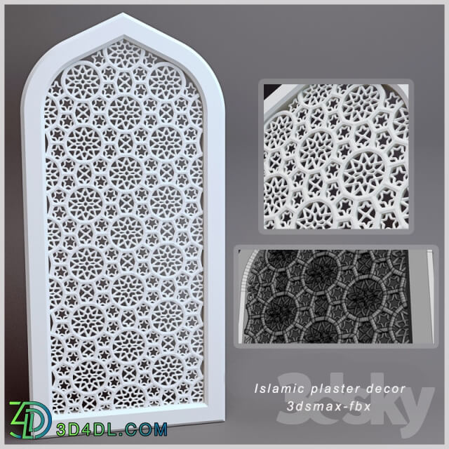 Islamic plaster decor