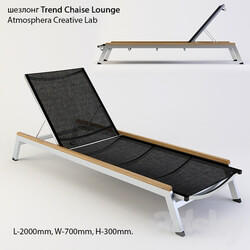chaise Trend Chaise Lounge Atmosphera Creative Lab Other 3D Models 