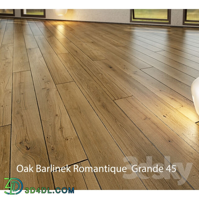 Wood Parquet Barlinek Floorboard Jean Marc Artisan Romantique Grande