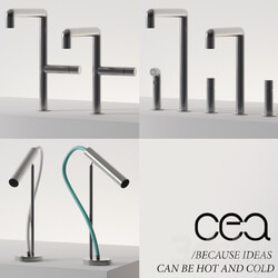 Kitchen faucets CEA Design corona vray Faucet 3D Models 