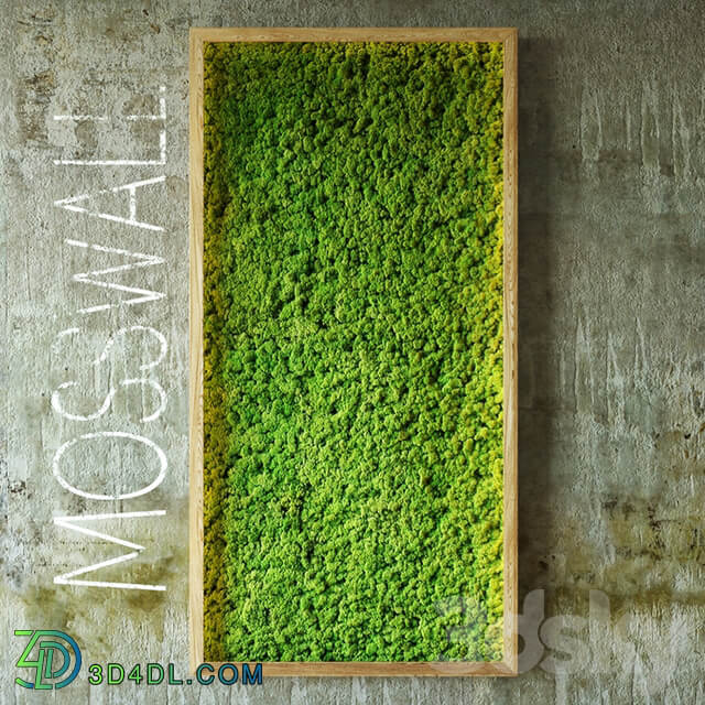Moss wall Fitowall 3D Models