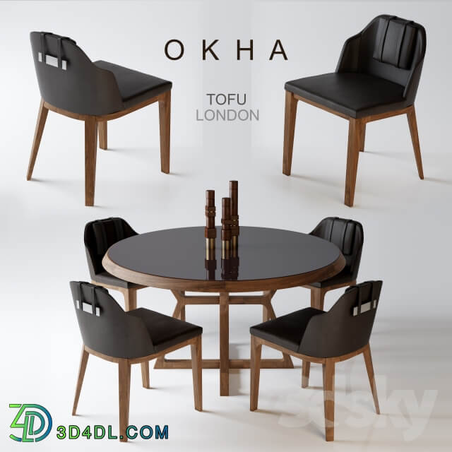 Table Chair OKHA TOFU amp LONDON
