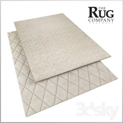 CAPITONE amp TRIANGLES WHITE RUGS. RUG COMPANY. 