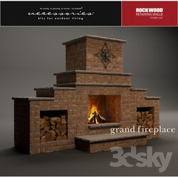 Rockwood Grand Fireplace 