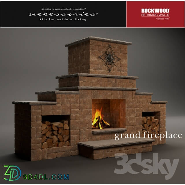 Rockwood Grand Fireplace