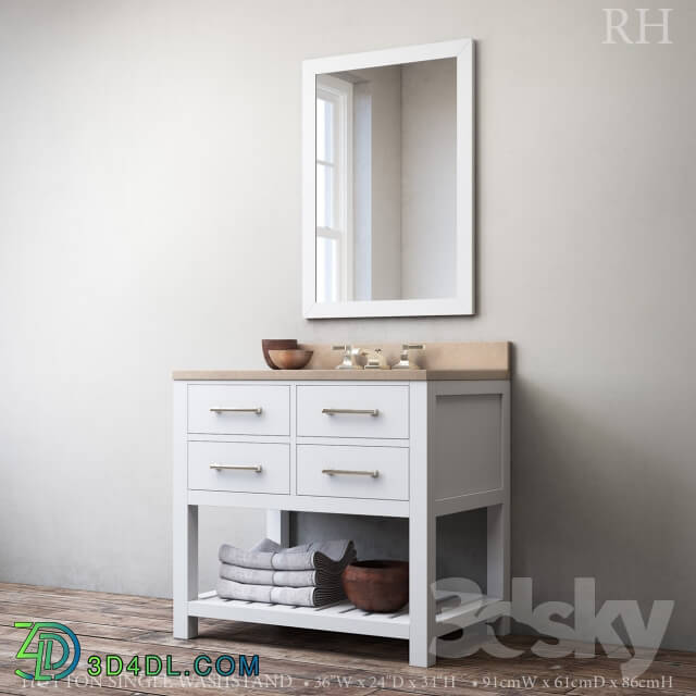 HUTTON SINGLE WASHSTAND