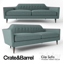 Crate and Barrel Gia sofa 