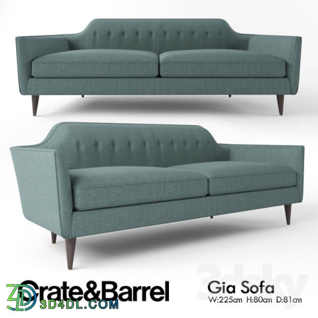 Crate and Barrel Gia sofa