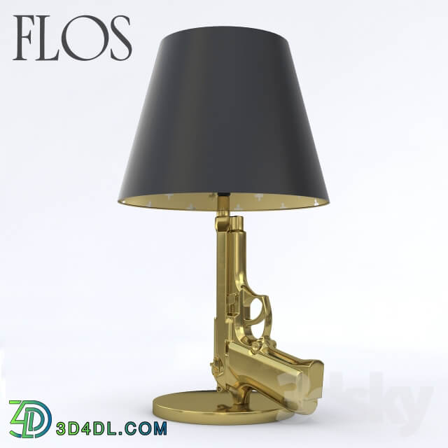 FLOS BEDSIDE GUN LAMP