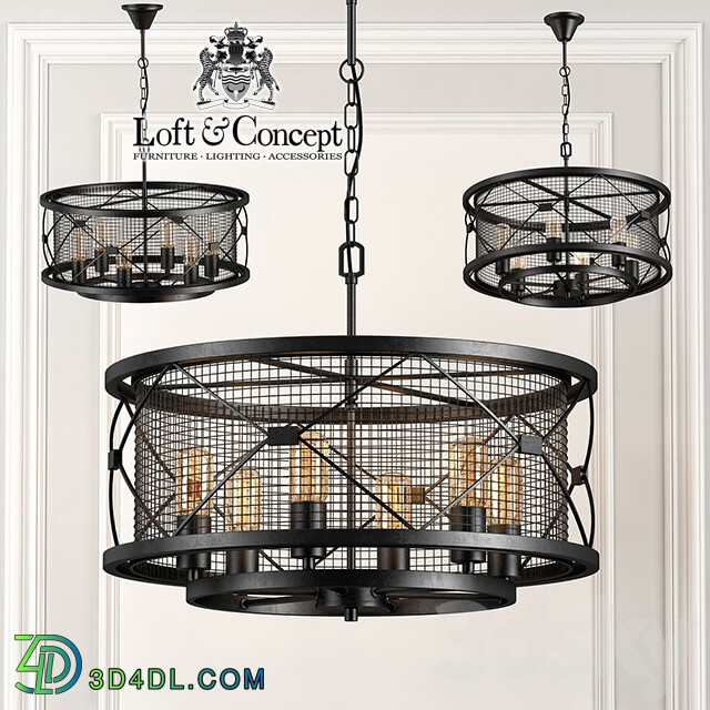 Mosquitoes Caster Chandelier Chandelier Pendant light 3D Models