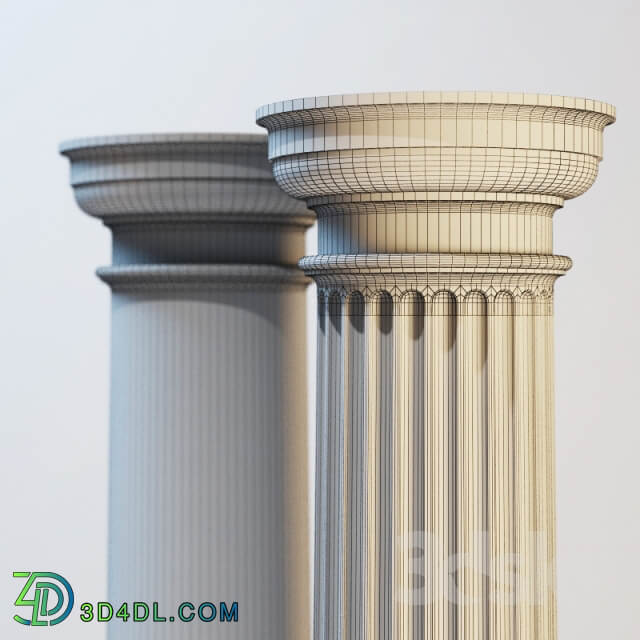 Other decorative objects Tuscan columns