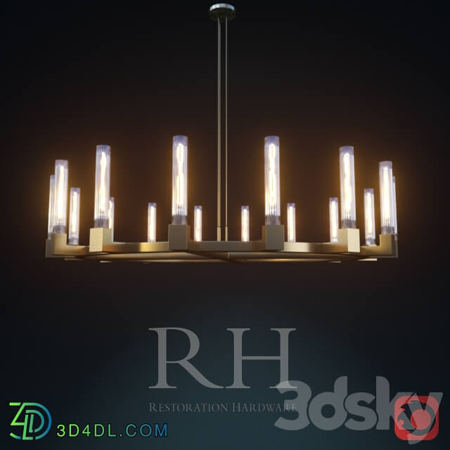 Cannele Round Pendant light 3D Models