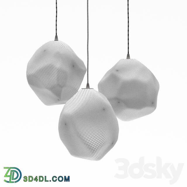 Color Ice Cube Pendant Pendant light 3D Models