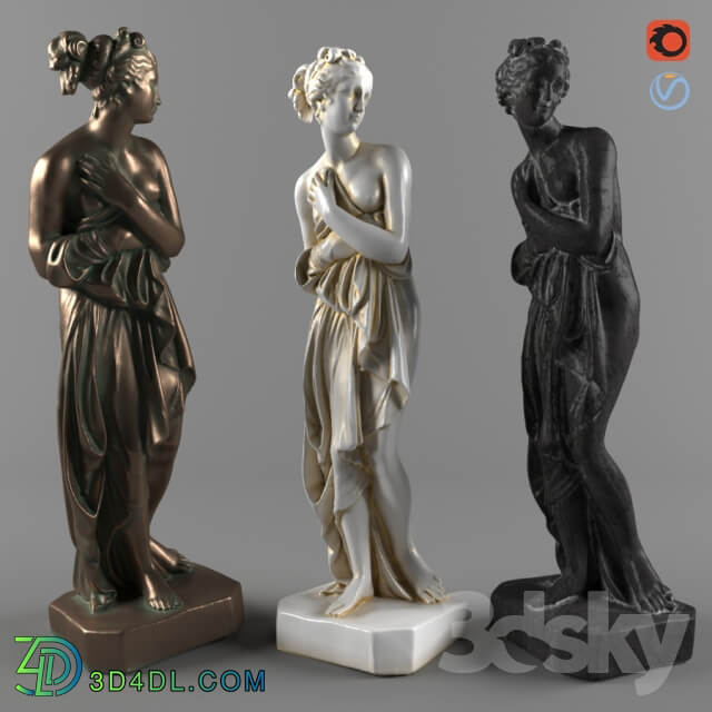 Sculpture Statue of woman