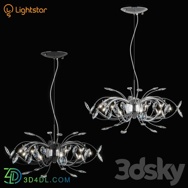 74712x Tenalia Lightstar Pendant light 3D Models