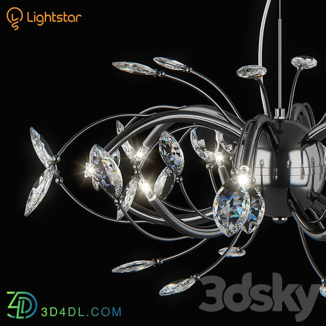 74712x Tenalia Lightstar Pendant light 3D Models