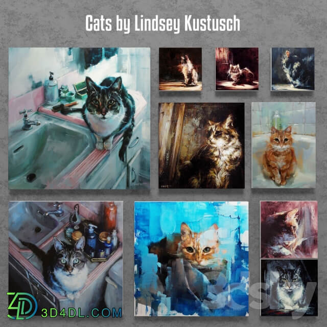 Cats by Lindsey Kustusch