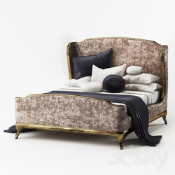 Bed Bed US Cali King Jonathan Charles Fine Furniture Versailles 494 762 W1 F9 
