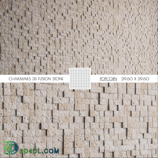 Tile Chakmaks 3D FUSION STONE POPCORN