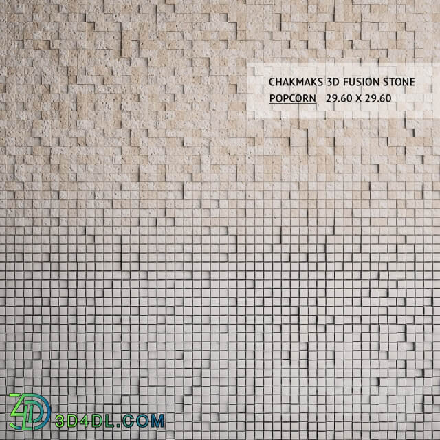 Tile Chakmaks 3D FUSION STONE POPCORN