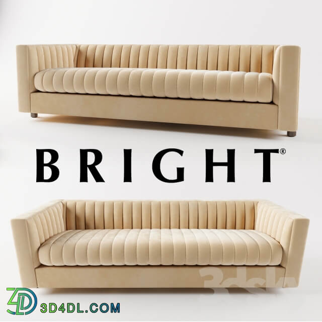 Bright Gray Sofa