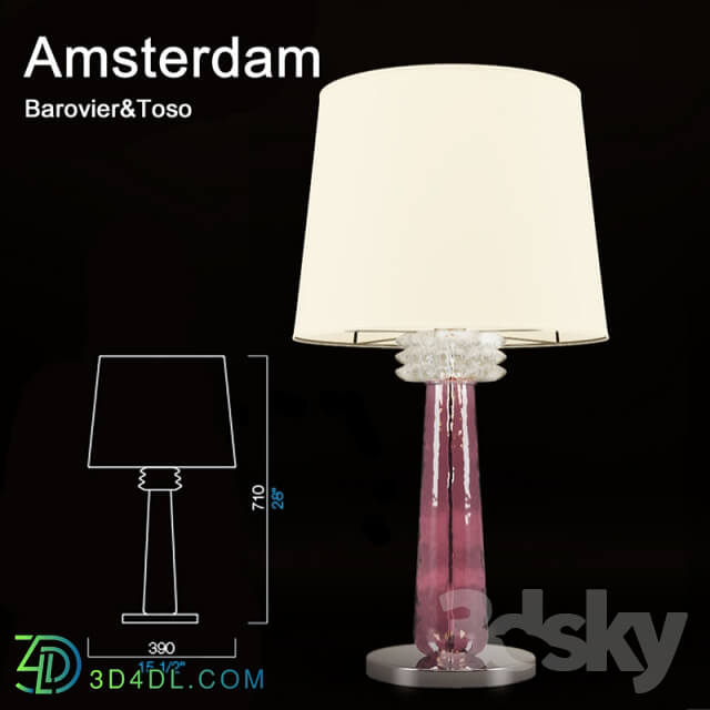 Table Lamp Barovier amp Toso Amsterdam