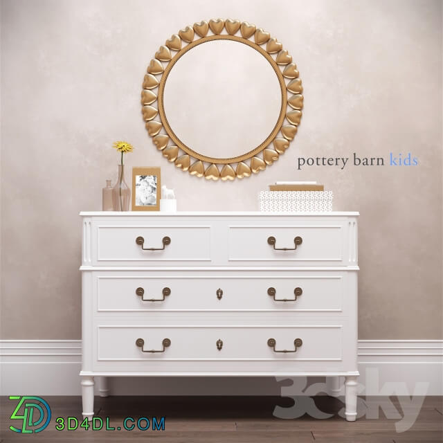 Sideboard Chest of drawer Decorative set from Pottery Barn Kids
