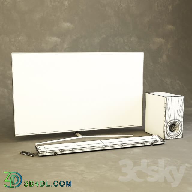 TV SAMSUNG UE55KS8000 55 inch Smart TV SUHD. Sound Projector SONY HT NT5.