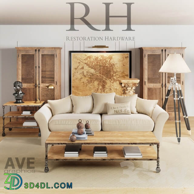 Other AVE Restoration Hardware Living Room set