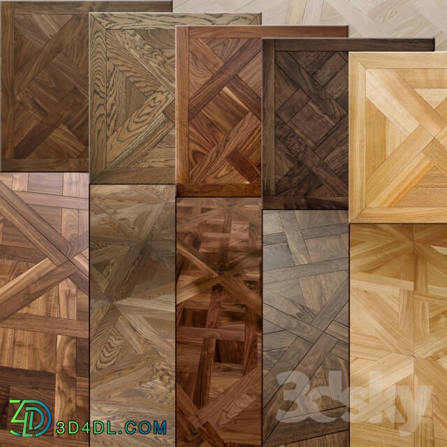 Wood MOSAIC FLOORS 2