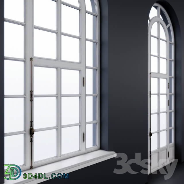 Arched window