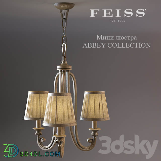 FEISS ABBEY mini Pendant light 3D Models