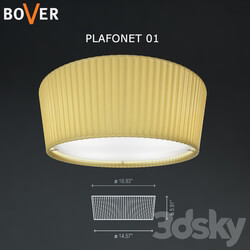 Bover Plafonet 01 Ceiling lamp 3D Models 