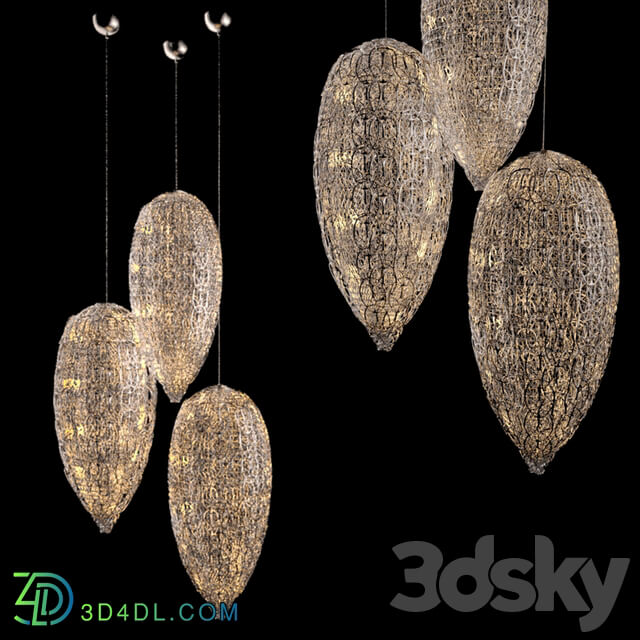 Chandelier Pendant light 3D Models