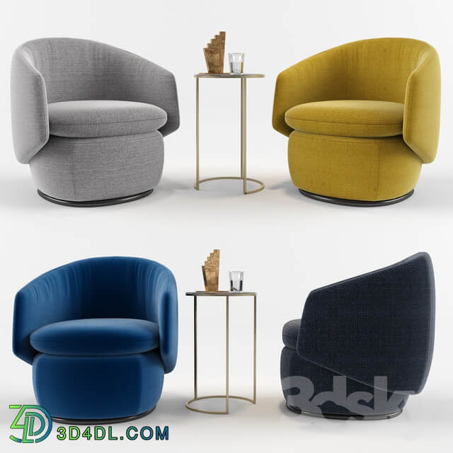 Crescent Swivel Chair West elm