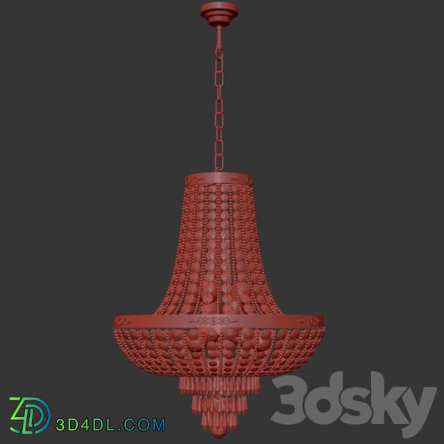 Chandelier Lodi E 1.5.50.200 A Pendant light 3D Models