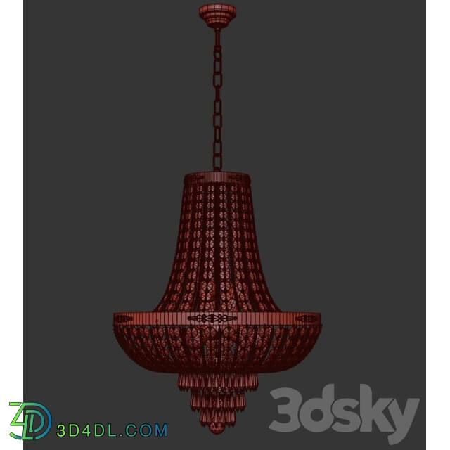 Chandelier Lodi E 1.5.50.200 A Pendant light 3D Models