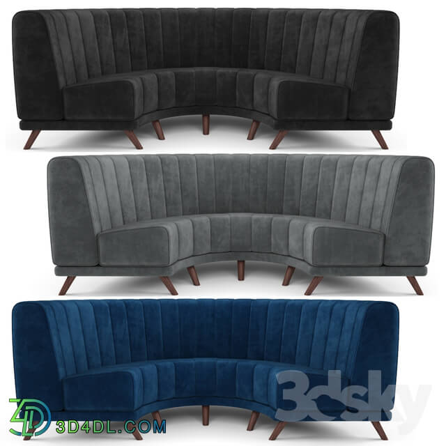 Modern Velvet Sofa