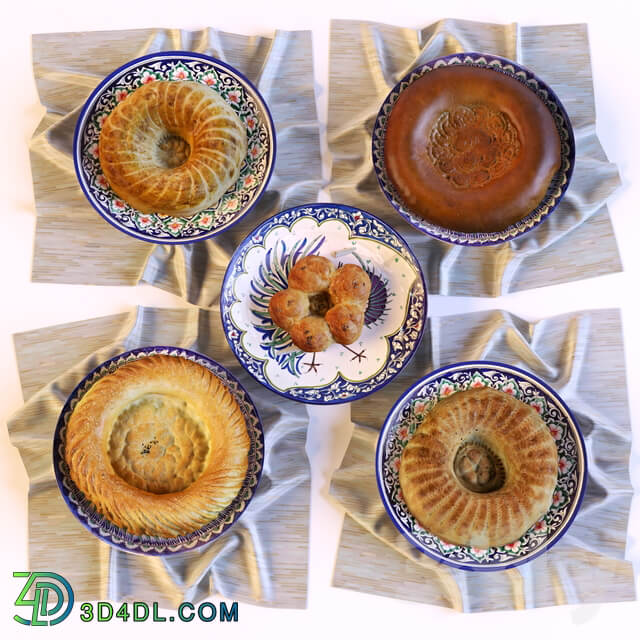 East Bread Uzbek Flat Cakes 