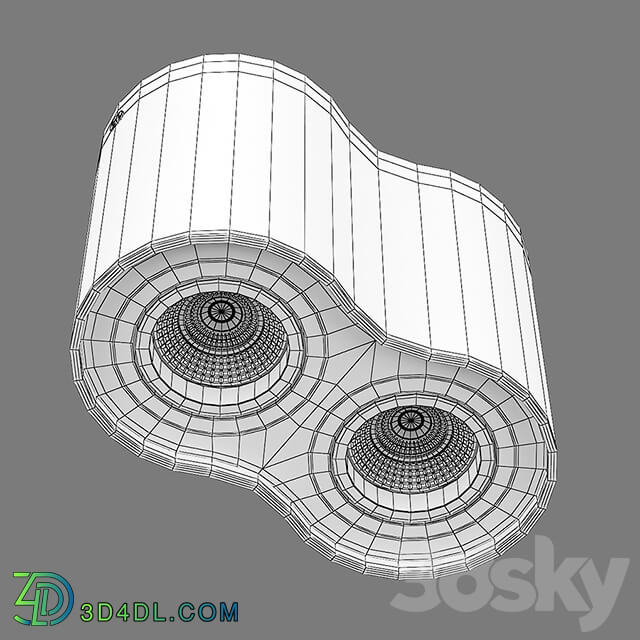 05202x Binoco Lightstar Ceiling lamp 3D Models