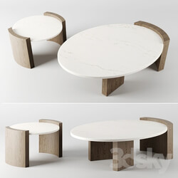 JIA COFFEE TABLES by Atelier de troupe 