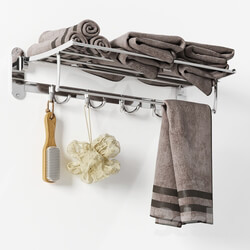Zangra Foldaway Towel Rack 