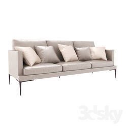 The upholstered sofa Segno 